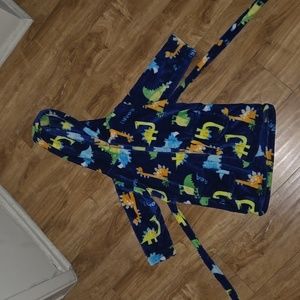 Hooded Dinosaur Bathrobe